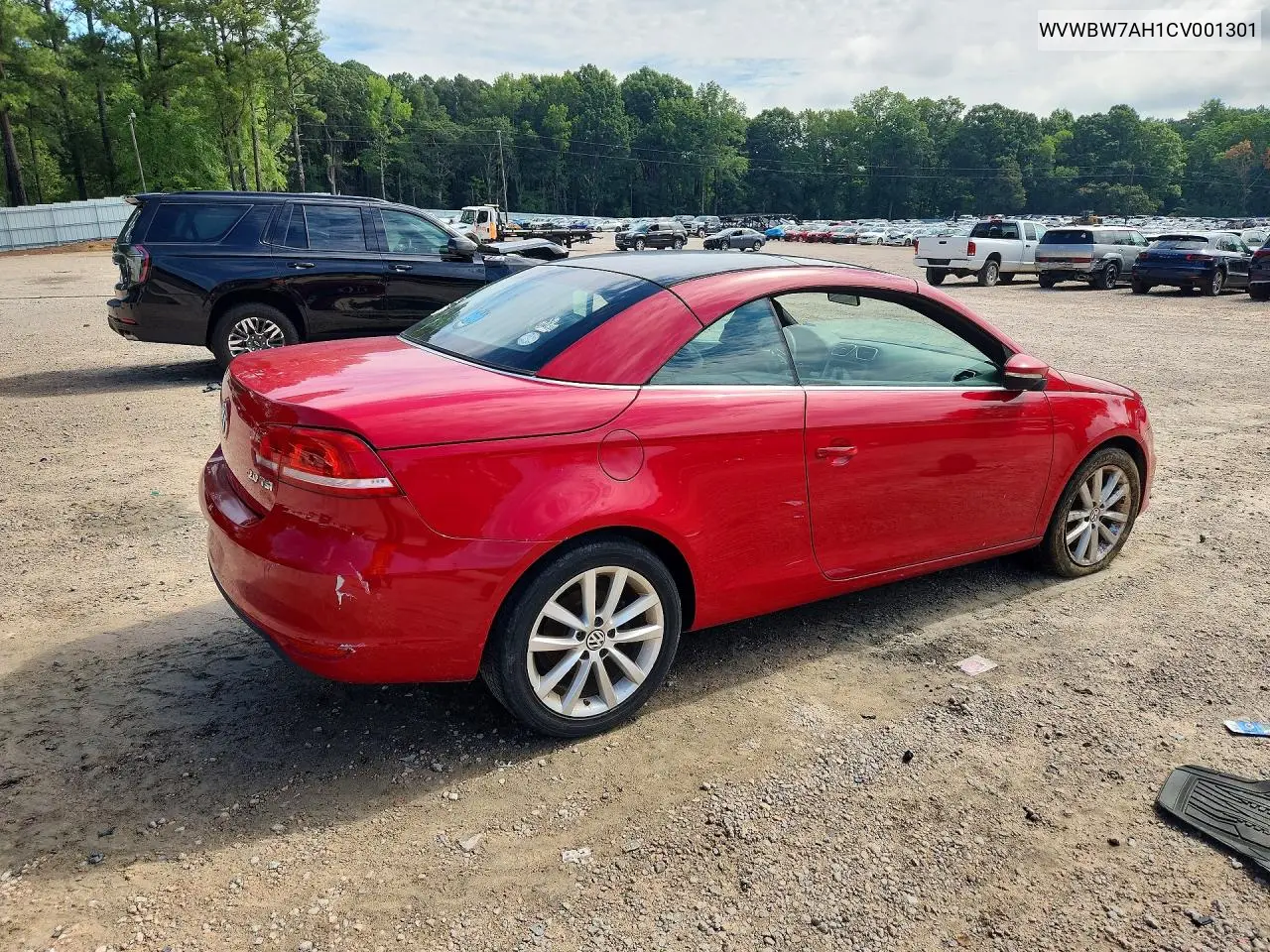 2012 Volkswagen Eos Komfort VIN: WVWBW7AH1CV001301 Lot: 59846316