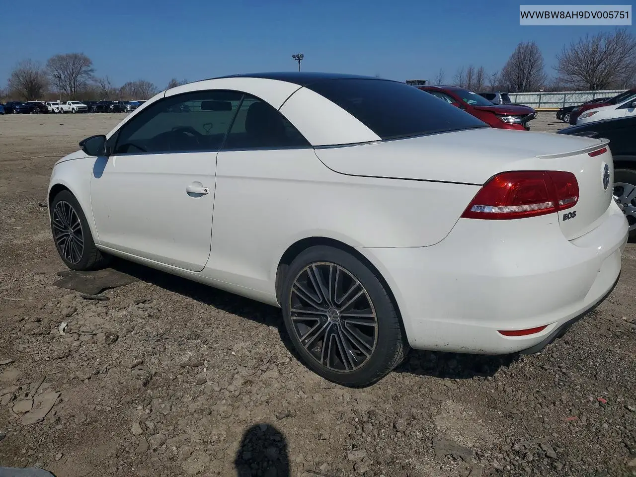 2013 Volkswagen Eos Komfort VIN: WVWBW8AH9DV005751 Lot: 47096296