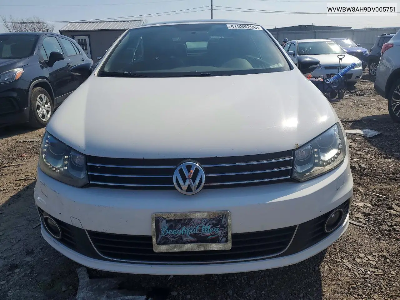2013 Volkswagen Eos Komfort VIN: WVWBW8AH9DV005751 Lot: 47096296