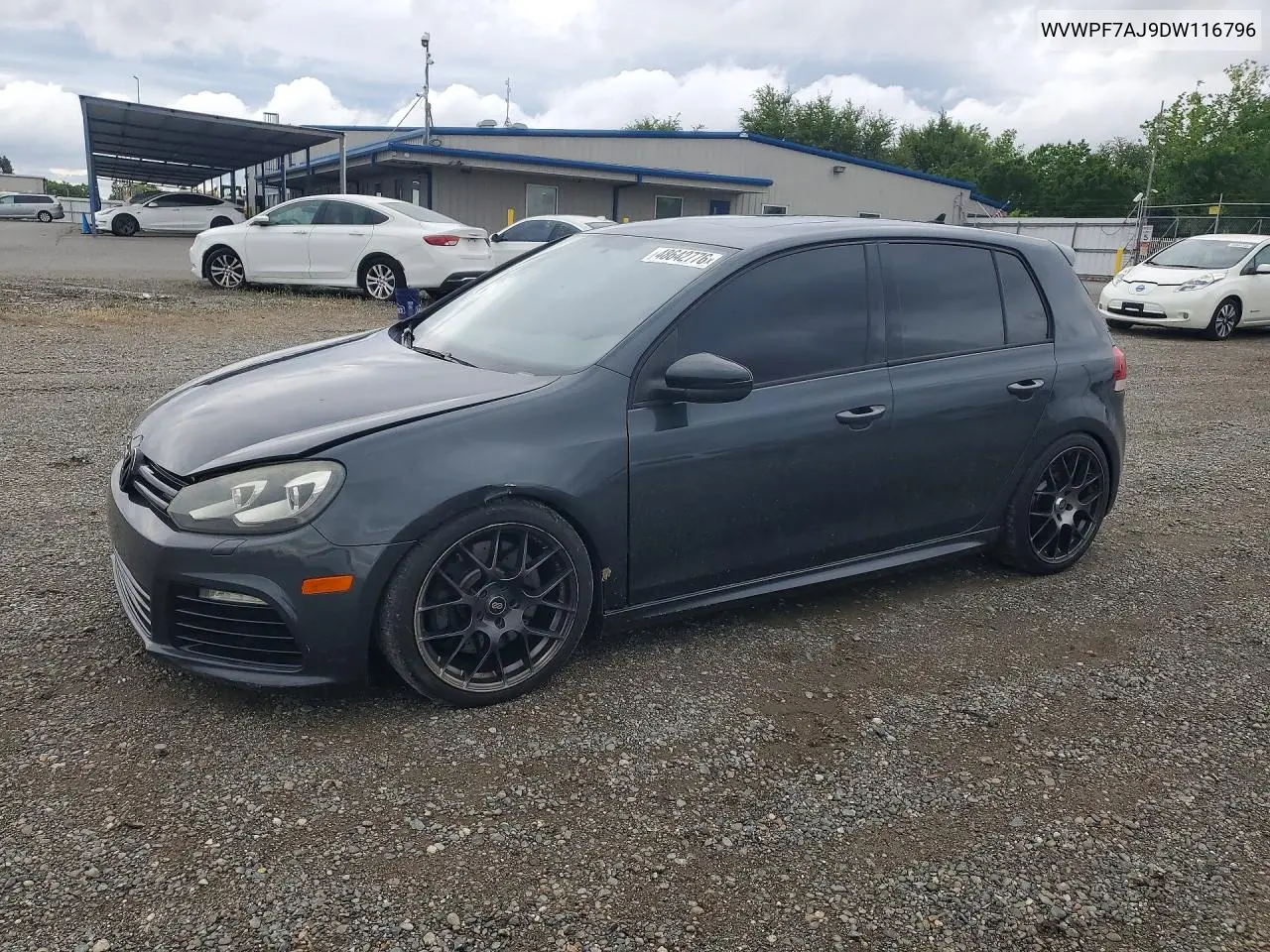 2013 Volkswagen Golf R VIN: WVWPF7AJ9DW116796 Lot: 48642776