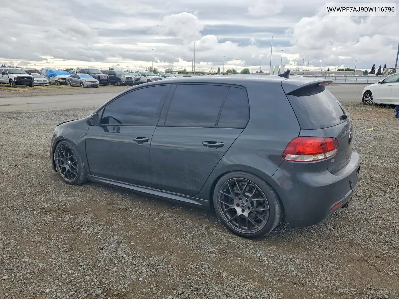 2013 Volkswagen Golf R VIN: WVWPF7AJ9DW116796 Lot: 48642776