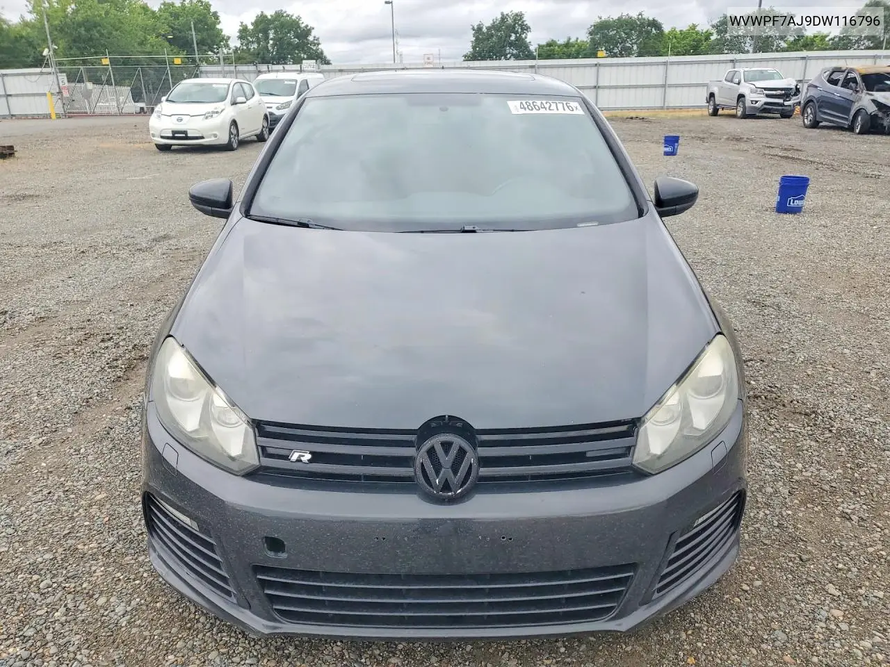2013 Volkswagen Golf R VIN: WVWPF7AJ9DW116796 Lot: 48642776