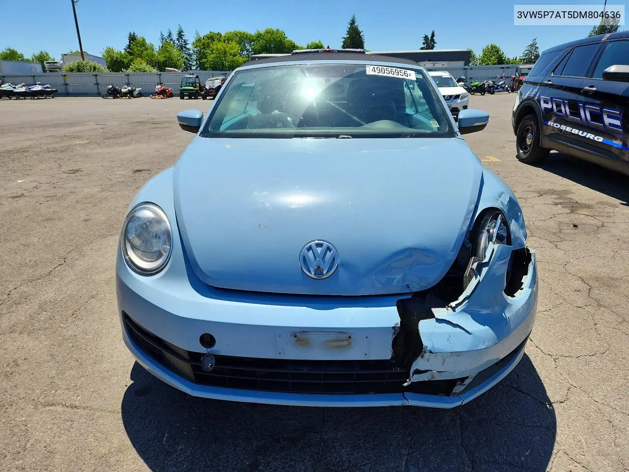 2013 Volkswagen Beetle VIN: 3VW5P7AT5DM804636 Lot: 49056956