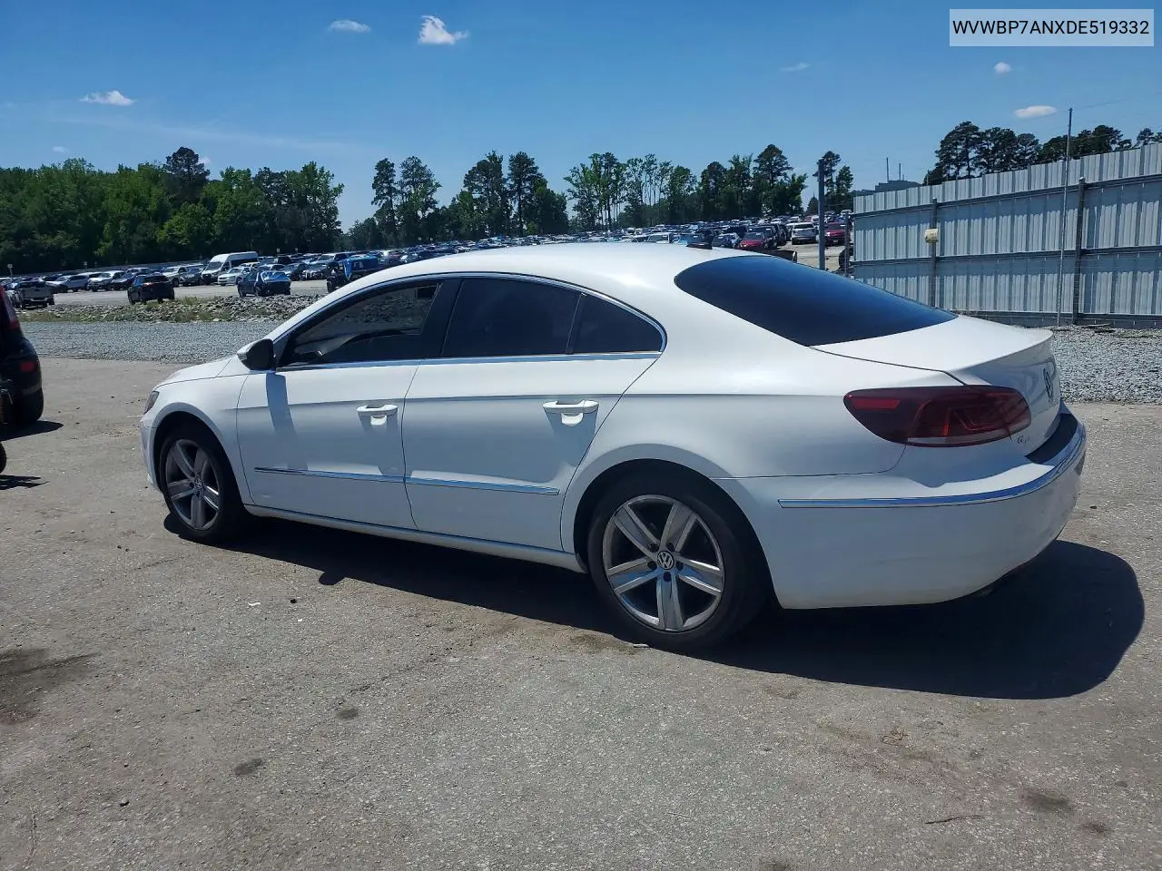 2013 Volkswagen Cc Sport VIN: WVWBP7ANXDE519332 Lot: 53010826
