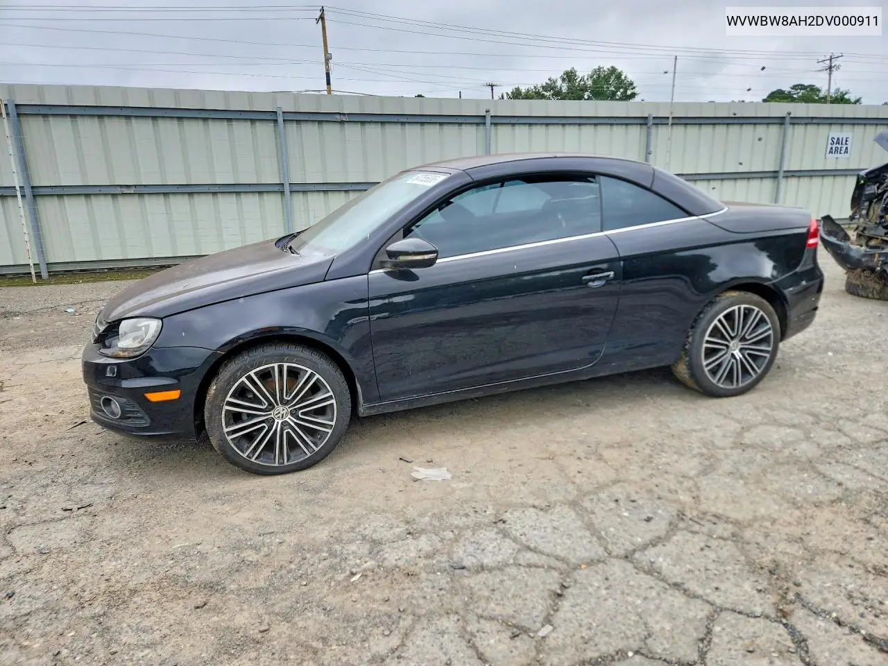 2013 Volkswagen Eos Komfort VIN: WVWBW8AH2DV000911 Lot: 54755836