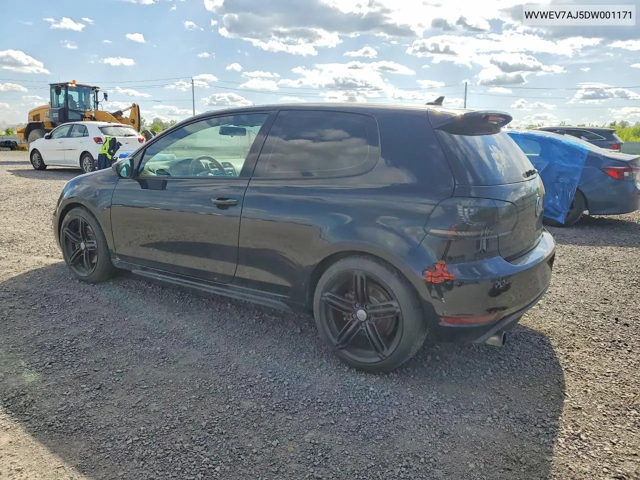 2013 Volkswagen Gti VIN: WVWEV7AJ5DW001171 Lot: 55083976