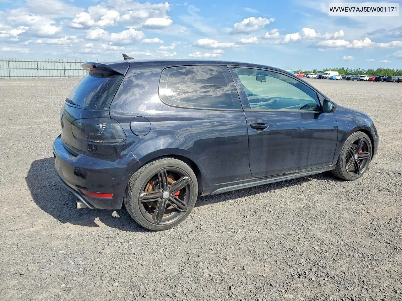 2013 Volkswagen Gti VIN: WVWEV7AJ5DW001171 Lot: 55083976