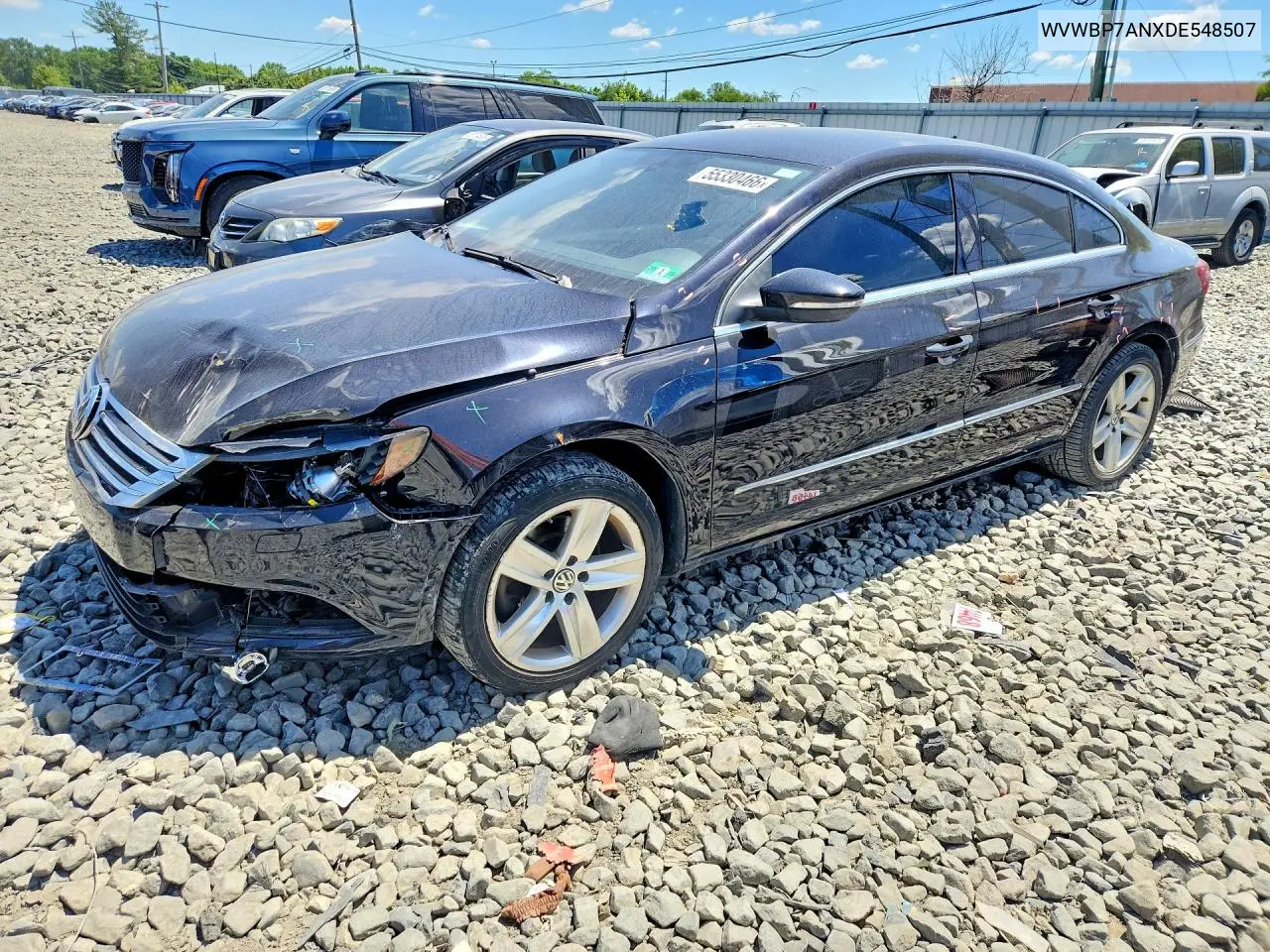 2013 Volkswagen Cc Sport VIN: WVWBP7ANXDE548507 Lot: 55330466