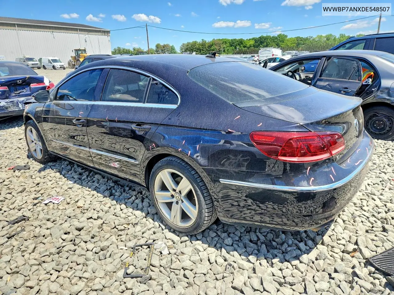2013 Volkswagen Cc Sport VIN: WVWBP7ANXDE548507 Lot: 55330466