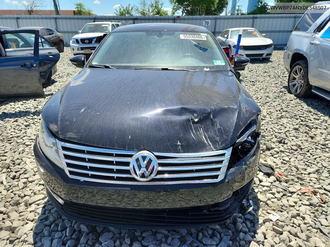 2013 Volkswagen Cc Sport VIN: WVWBP7ANXDE548507 Lot: 55330466