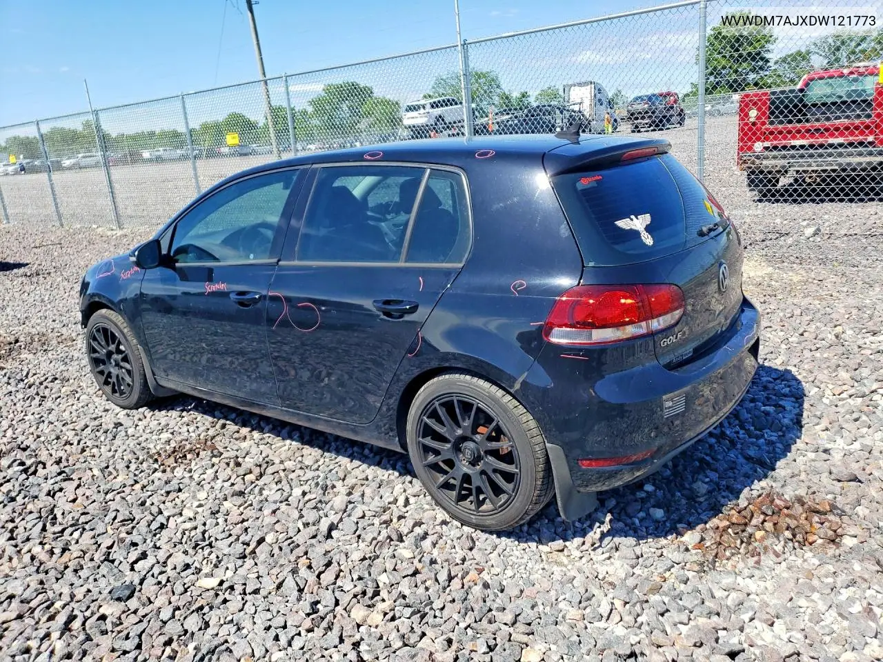2013 Volkswagen Golf VIN: WVWDM7AJXDW121773 Lot: 56436446