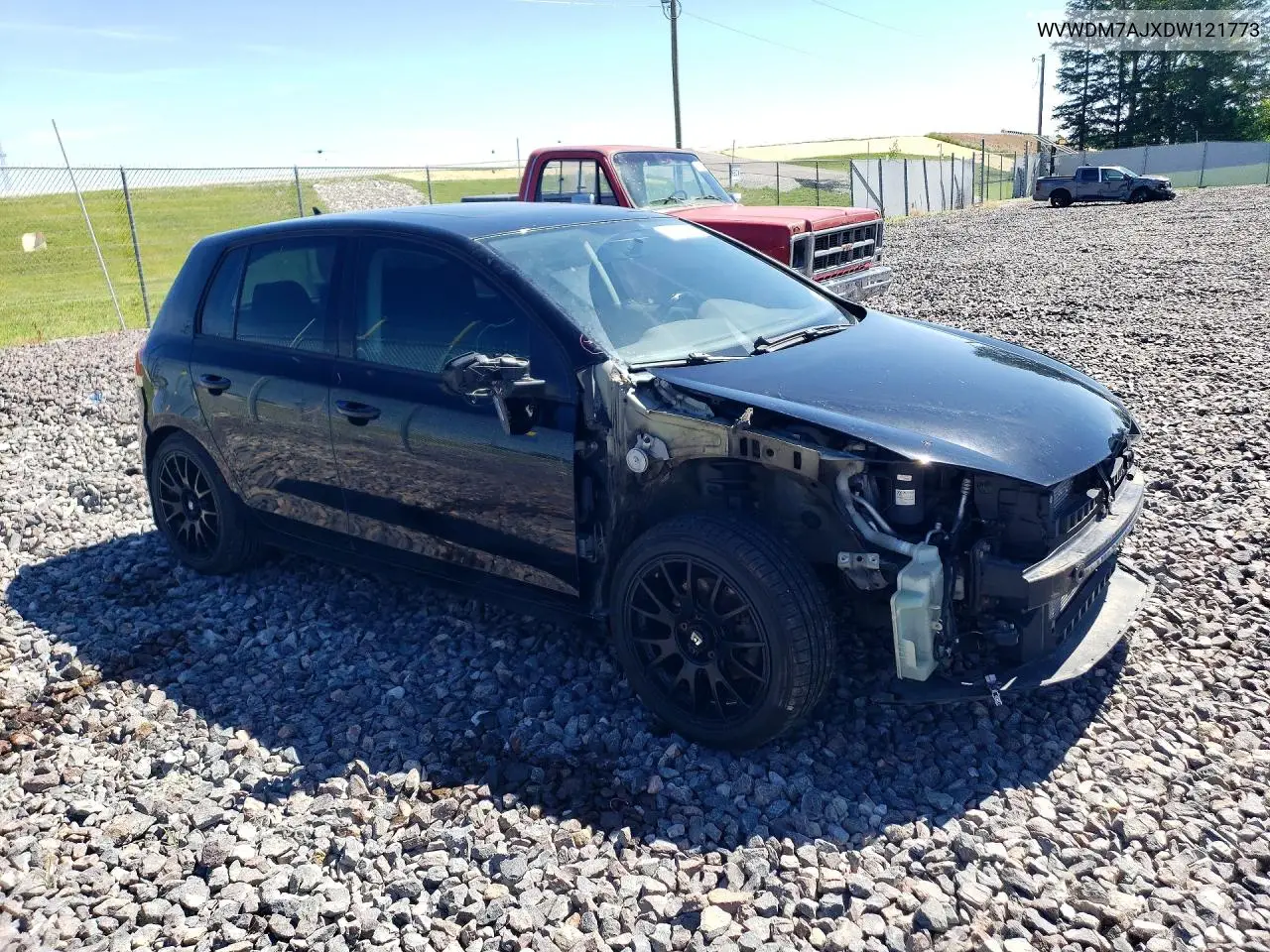 2013 Volkswagen Golf VIN: WVWDM7AJXDW121773 Lot: 56436446