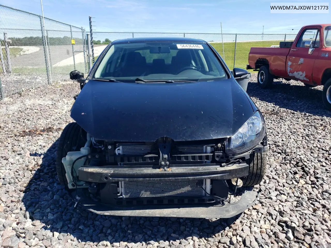 2013 Volkswagen Golf VIN: WVWDM7AJXDW121773 Lot: 56436446