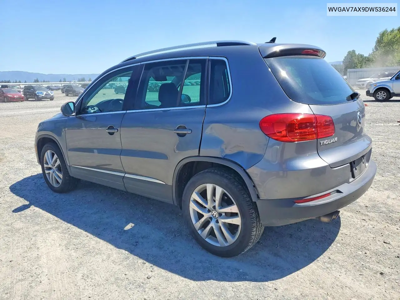 2013 Volkswagen Tiguan S VIN: WVGAV7AX9DW536244 Lot: 56533336
