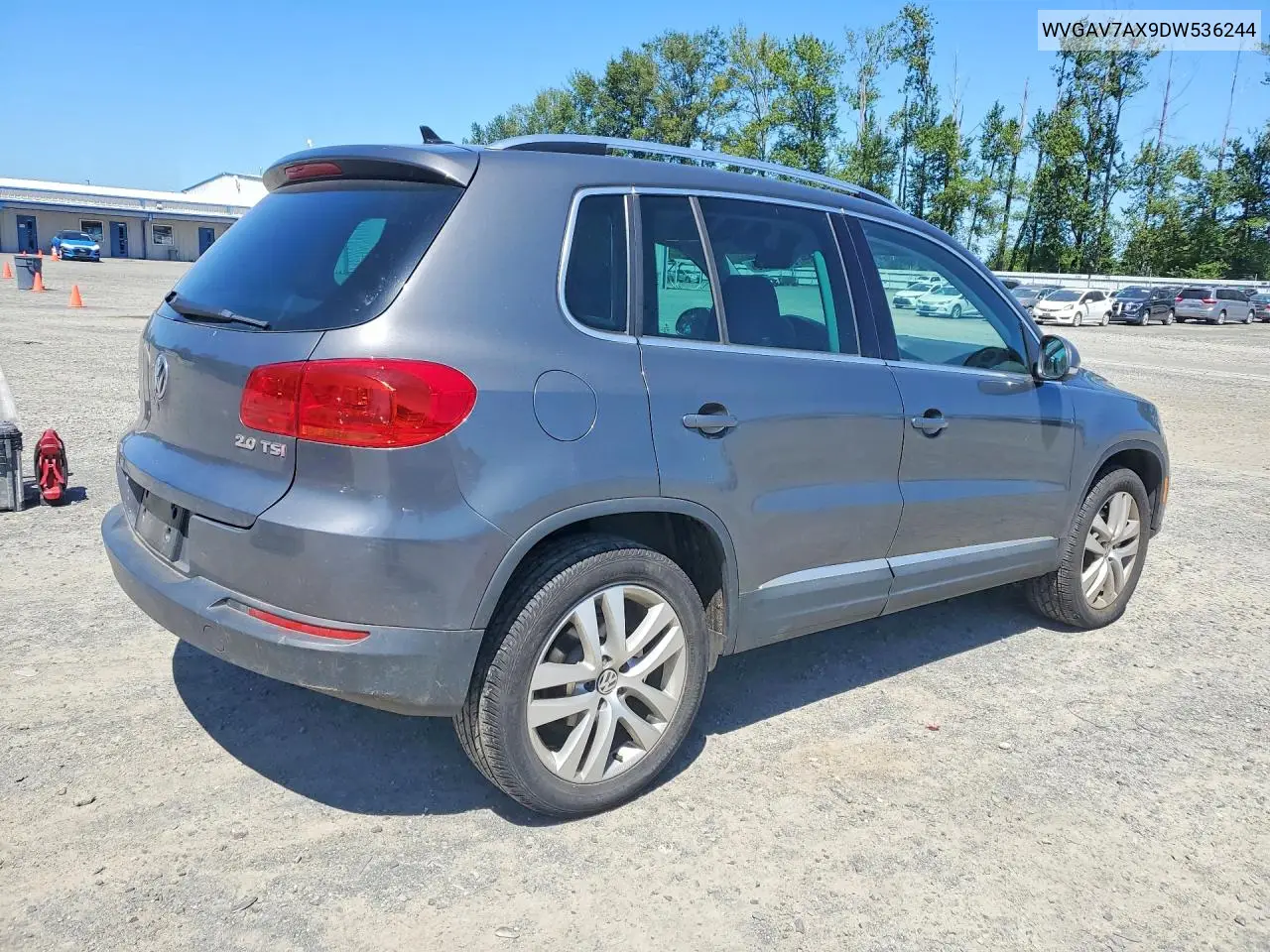 2013 Volkswagen Tiguan S VIN: WVGAV7AX9DW536244 Lot: 56533336