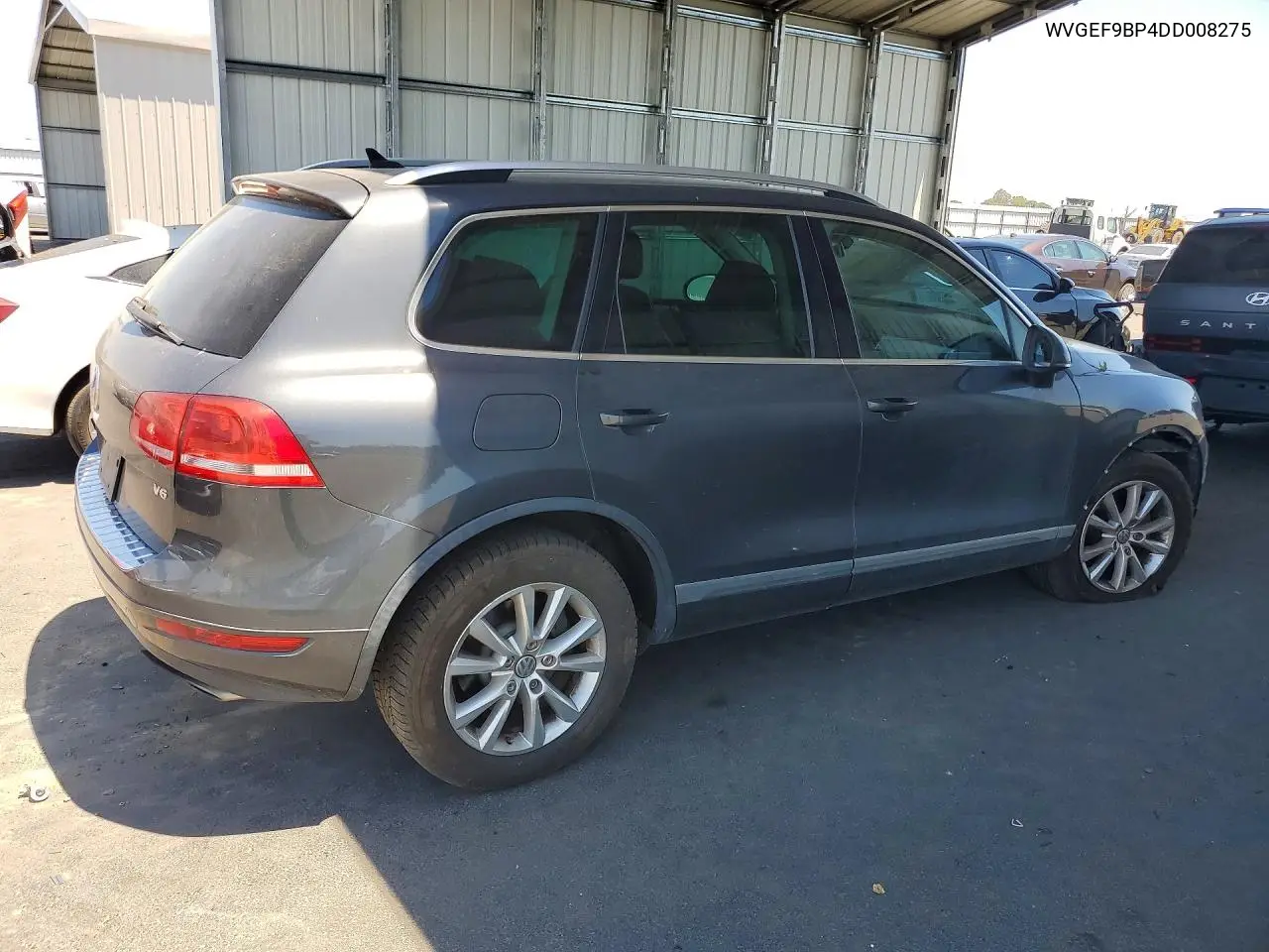 2013 Volkswagen Touareg V6 VIN: WVGEF9BP4DD008275 Lot: 56746476