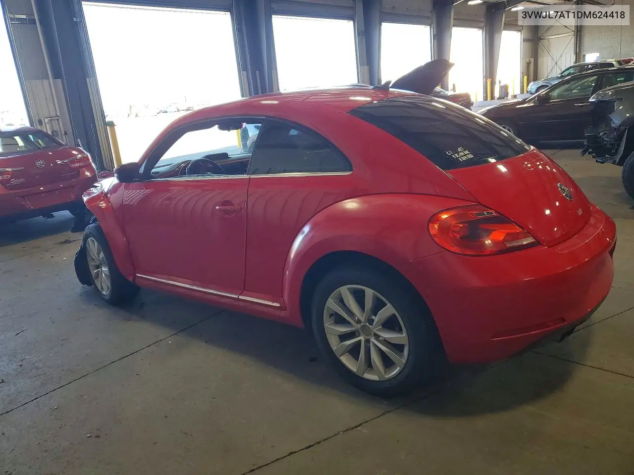 2013 Volkswagen Beetle VIN: 3VWJL7AT1DM624418 Lot: 57150506