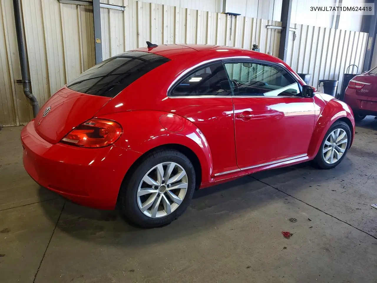 2013 Volkswagen Beetle VIN: 3VWJL7AT1DM624418 Lot: 57150506