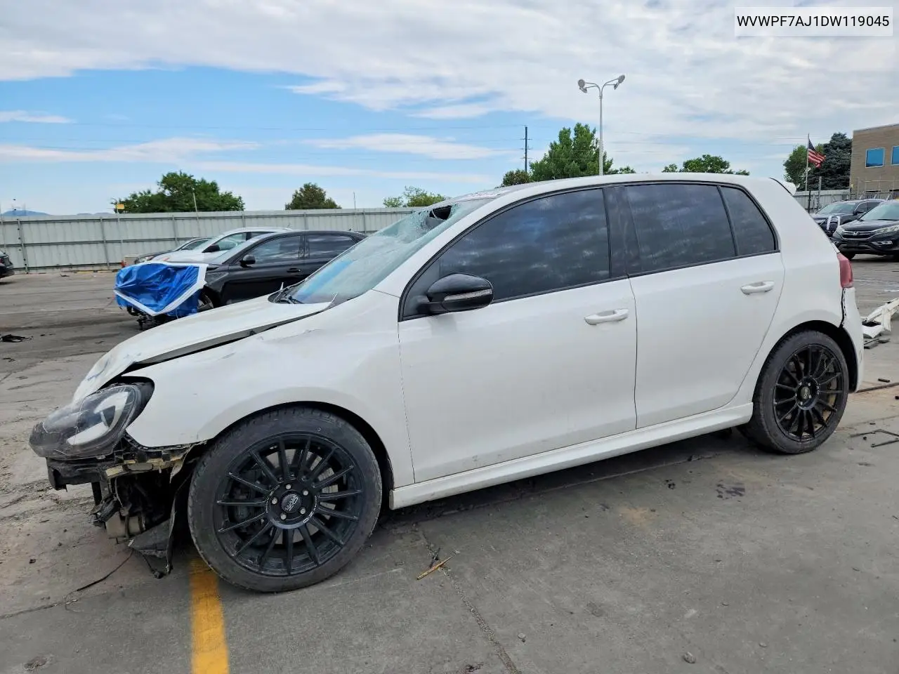 2013 Volkswagen Golf R VIN: WVWPF7AJ1DW119045 Lot: 57546736