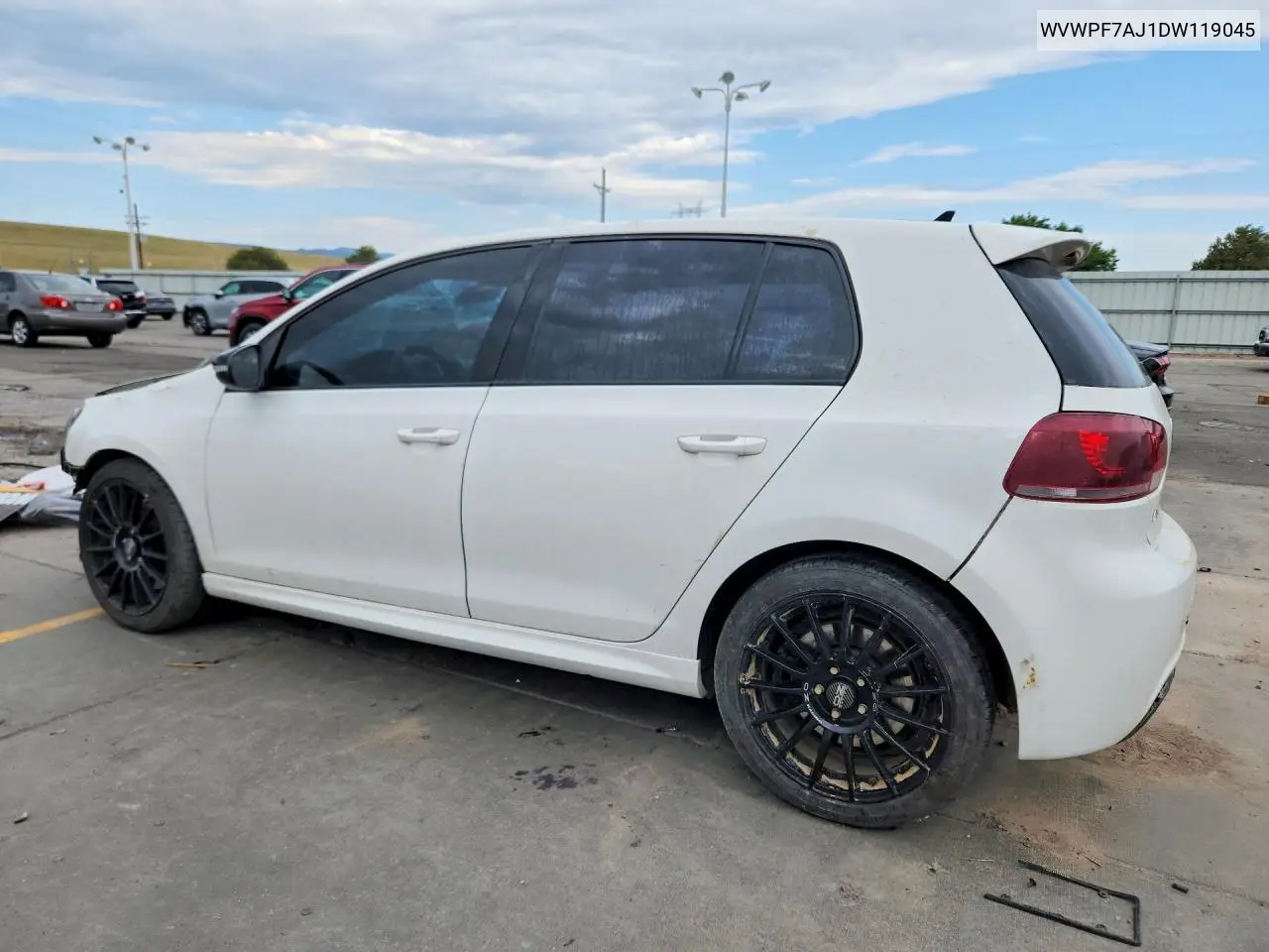 2013 Volkswagen Golf R VIN: WVWPF7AJ1DW119045 Lot: 57546736