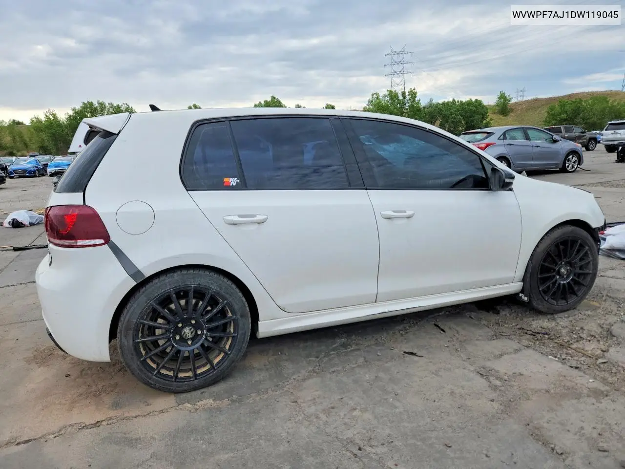 2013 Volkswagen Golf R VIN: WVWPF7AJ1DW119045 Lot: 57546736