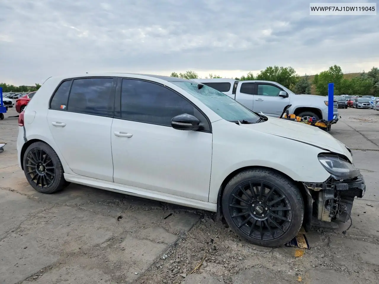 2013 Volkswagen Golf R VIN: WVWPF7AJ1DW119045 Lot: 57546736