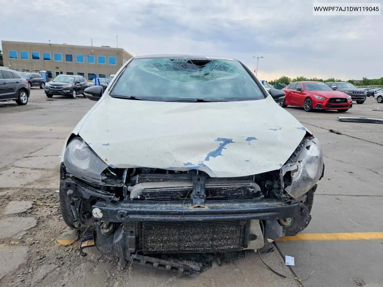 2013 Volkswagen Golf R VIN: WVWPF7AJ1DW119045 Lot: 57546736