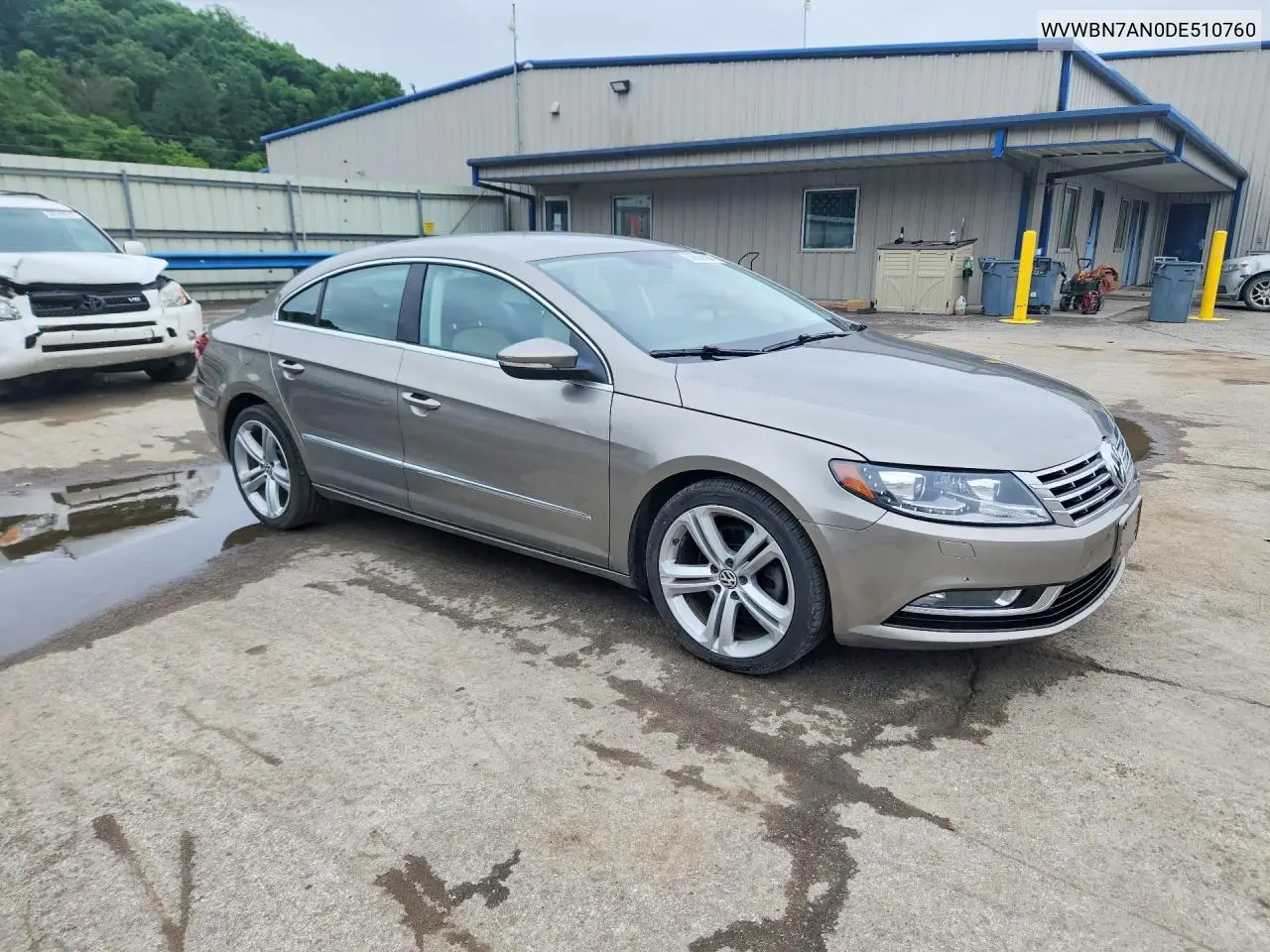 2013 Volkswagen Cc Sport VIN: WVWBN7AN0DE510760 Lot: 58056636