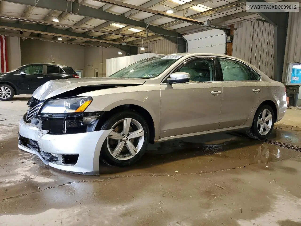 2013 Volkswagen Passat Se VIN: 1VWBP7A3XDC089812 Lot: 58059226