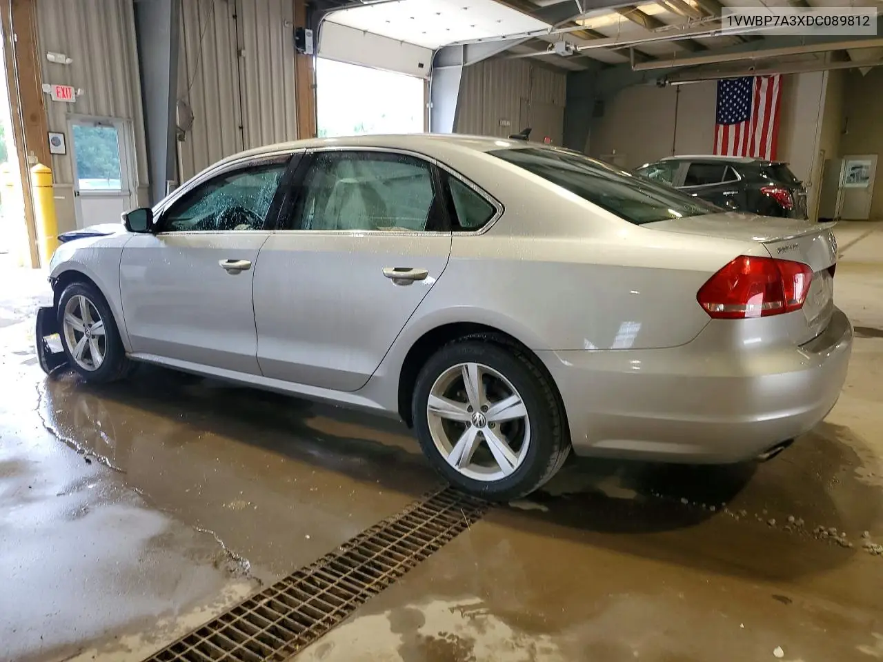 2013 Volkswagen Passat Se VIN: 1VWBP7A3XDC089812 Lot: 58059226