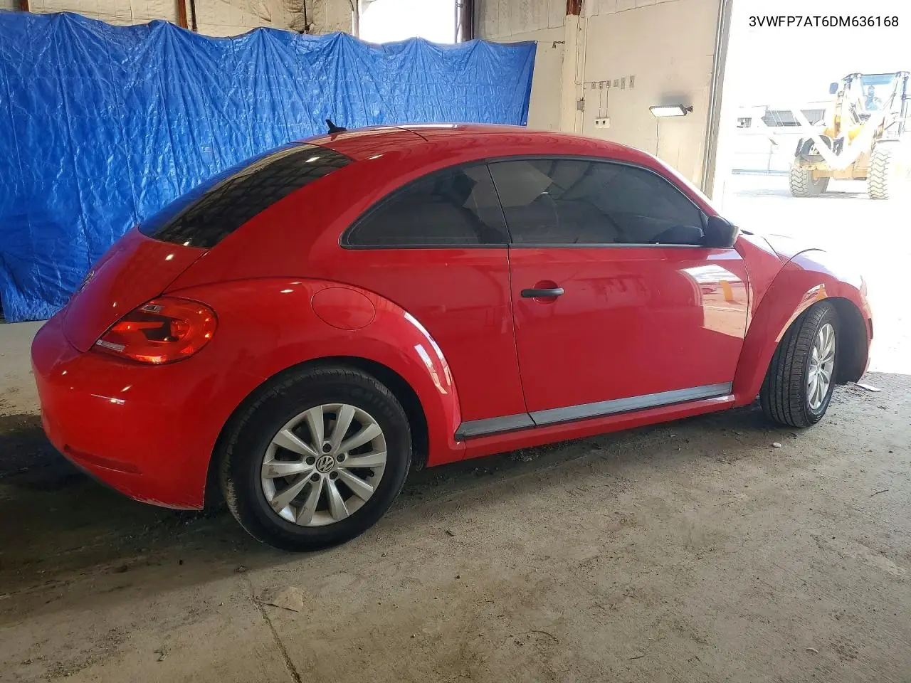 2013 Volkswagen Beetle VIN: 3VWFP7AT6DM636168 Lot: 58112506