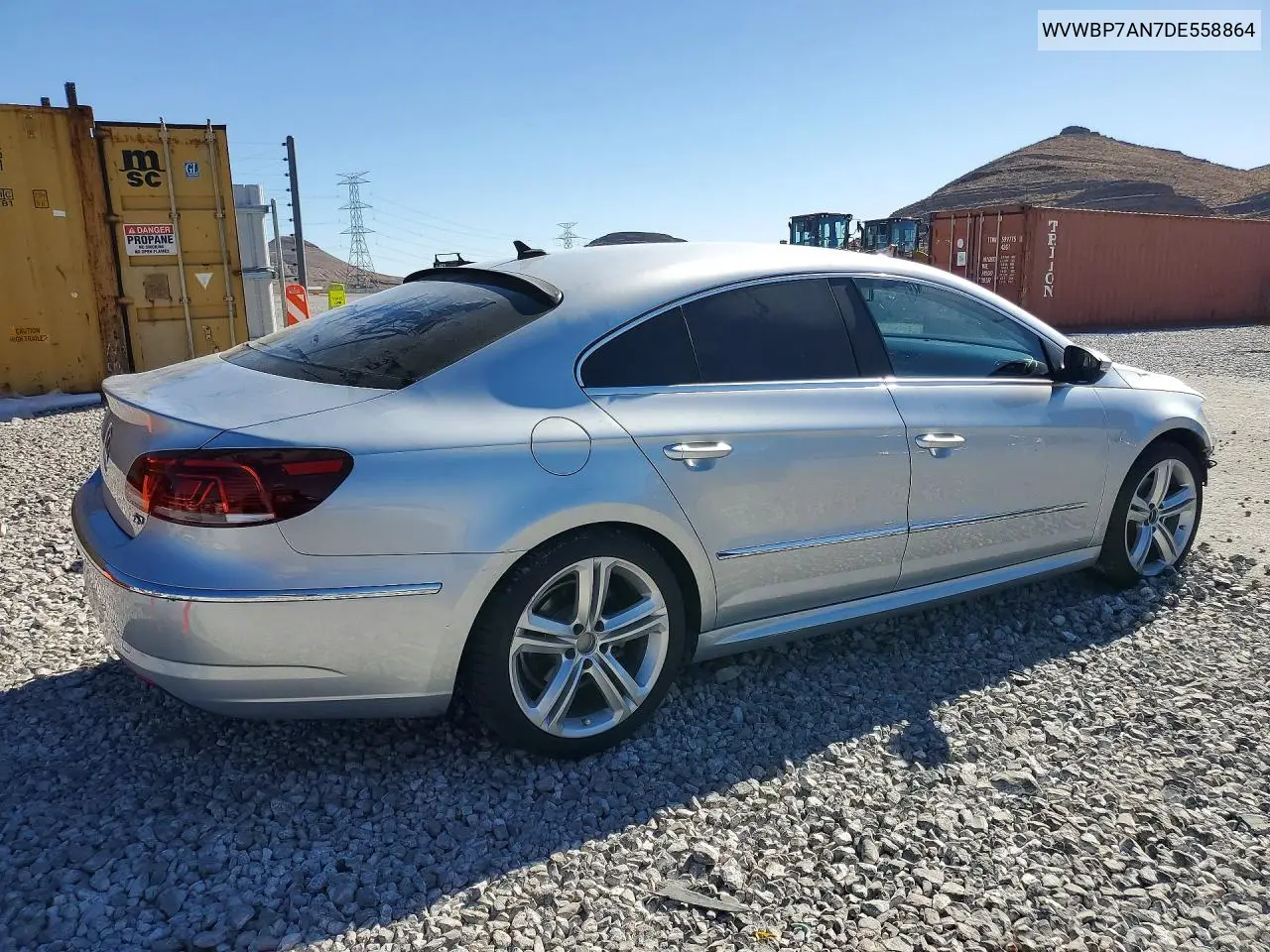 2013 Volkswagen Cc Sport VIN: WVWBP7AN7DE558864 Lot: 58130486