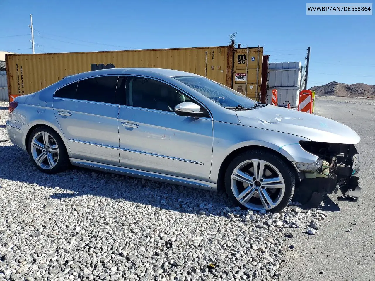 2013 Volkswagen Cc Sport VIN: WVWBP7AN7DE558864 Lot: 58130486