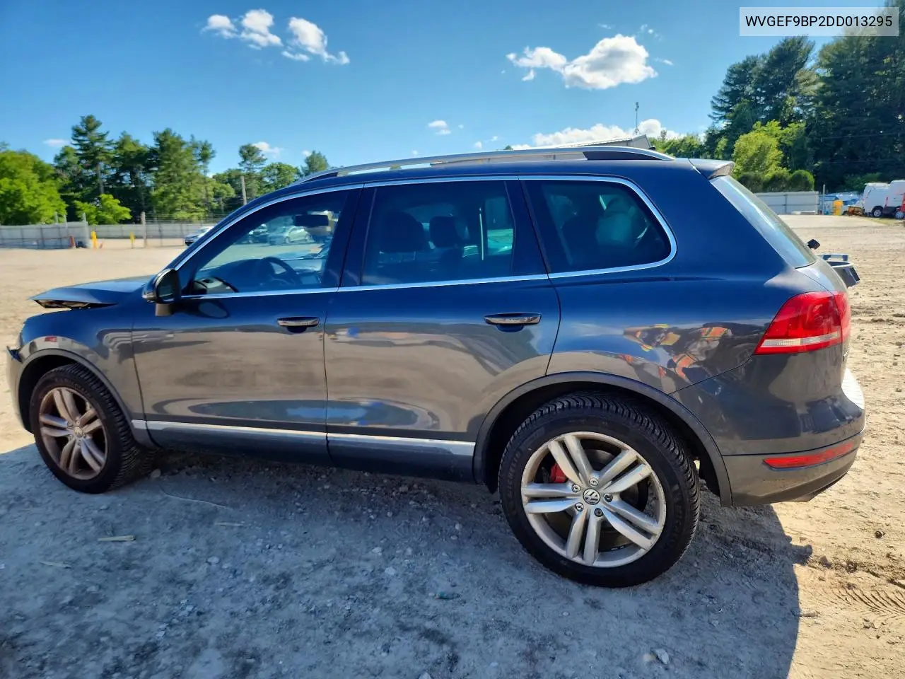 2013 Volkswagen Touareg V6 VIN: WVGEF9BP2DD013295 Lot: 58475616