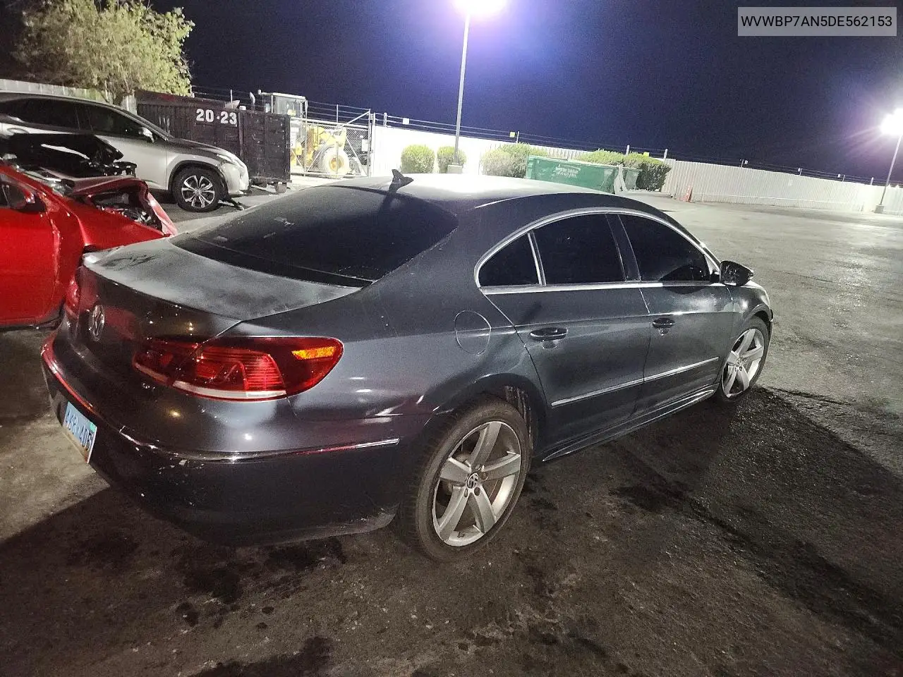 2013 Volkswagen Cc Sport VIN: WVWBP7AN5DE562153 Lot: 58847806