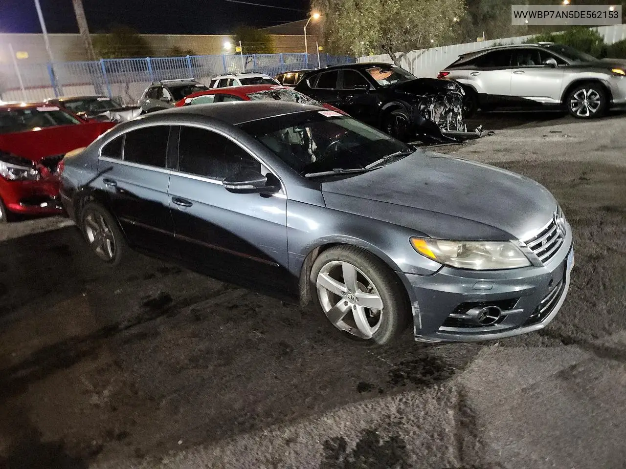 2013 Volkswagen Cc Sport VIN: WVWBP7AN5DE562153 Lot: 58847806