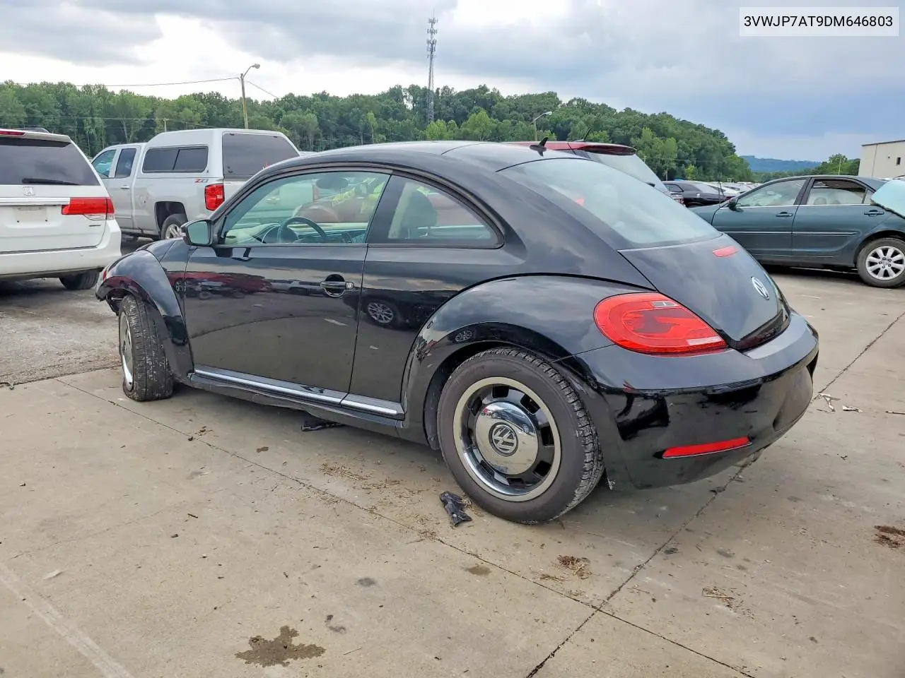 2013 Volkswagen Beetle VIN: 3VWJP7AT9DM646803 Lot: 58942096