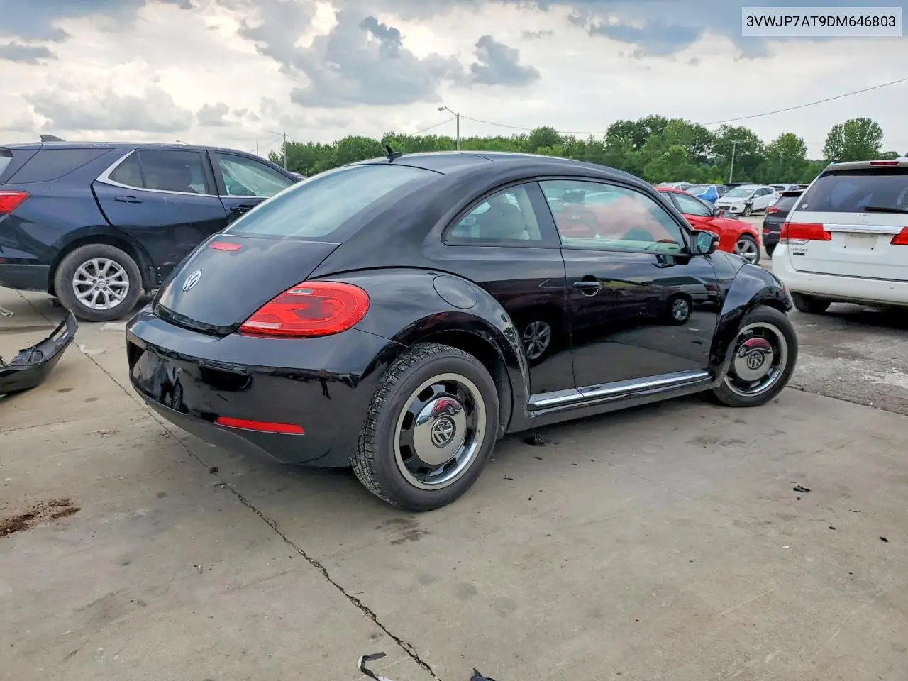 2013 Volkswagen Beetle VIN: 3VWJP7AT9DM646803 Lot: 58942096