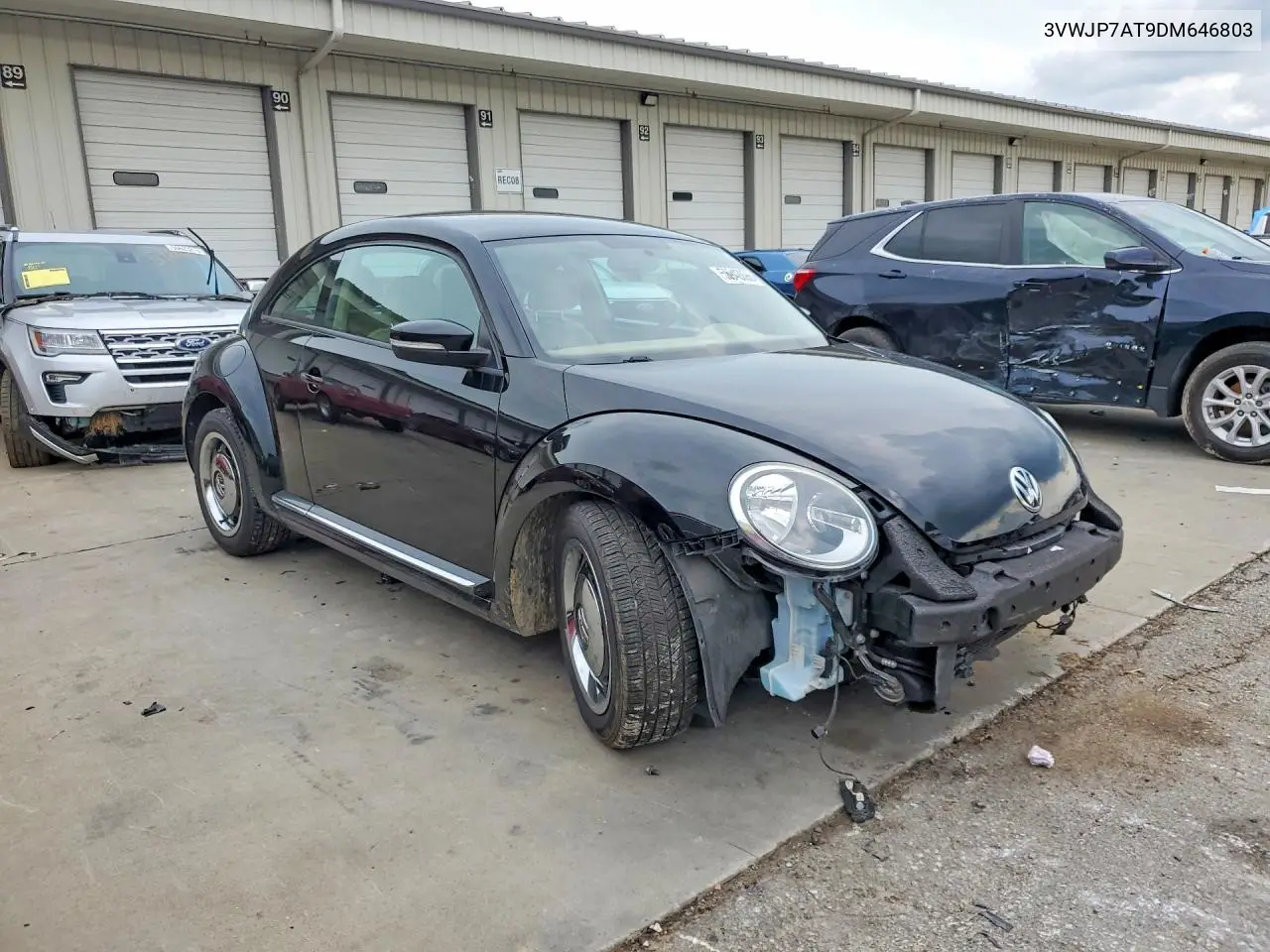 2013 Volkswagen Beetle VIN: 3VWJP7AT9DM646803 Lot: 58942096