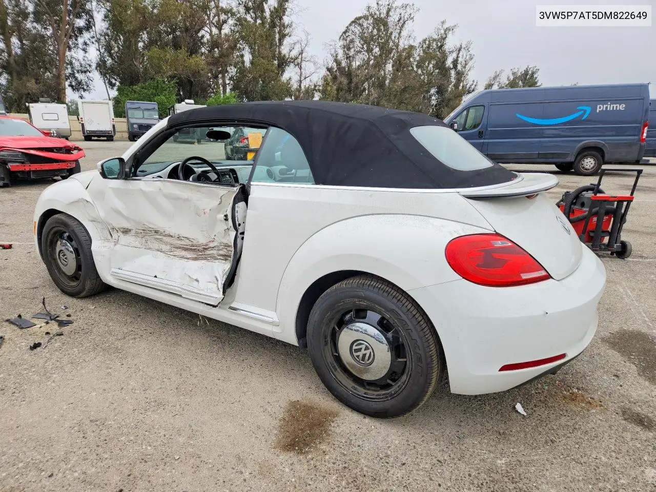 2013 Volkswagen Beetle VIN: 3VW5P7AT5DM822649 Lot: 58959866
