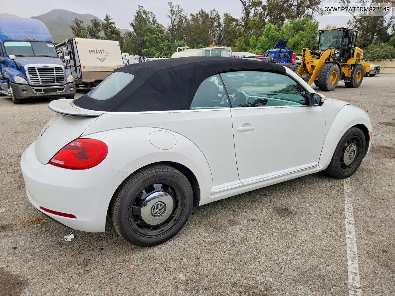 2013 Volkswagen Beetle VIN: 3VW5P7AT5DM822649 Lot: 58959866