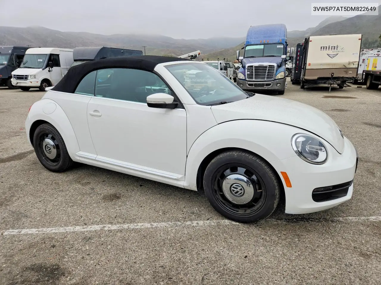 2013 Volkswagen Beetle VIN: 3VW5P7AT5DM822649 Lot: 58959866