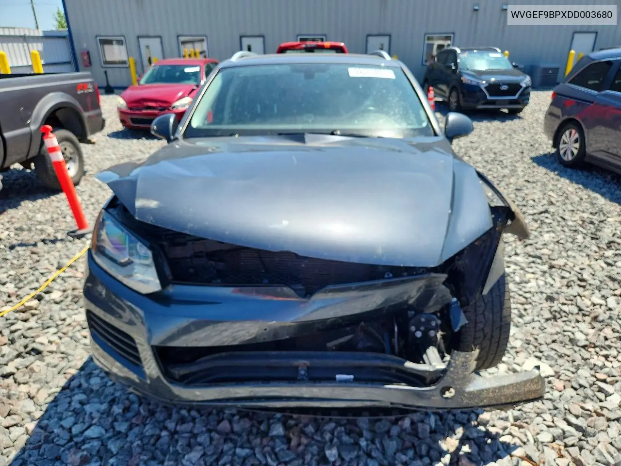 2013 Volkswagen Touareg V6 VIN: WVGEF9BPXDD003680 Lot: 59259996