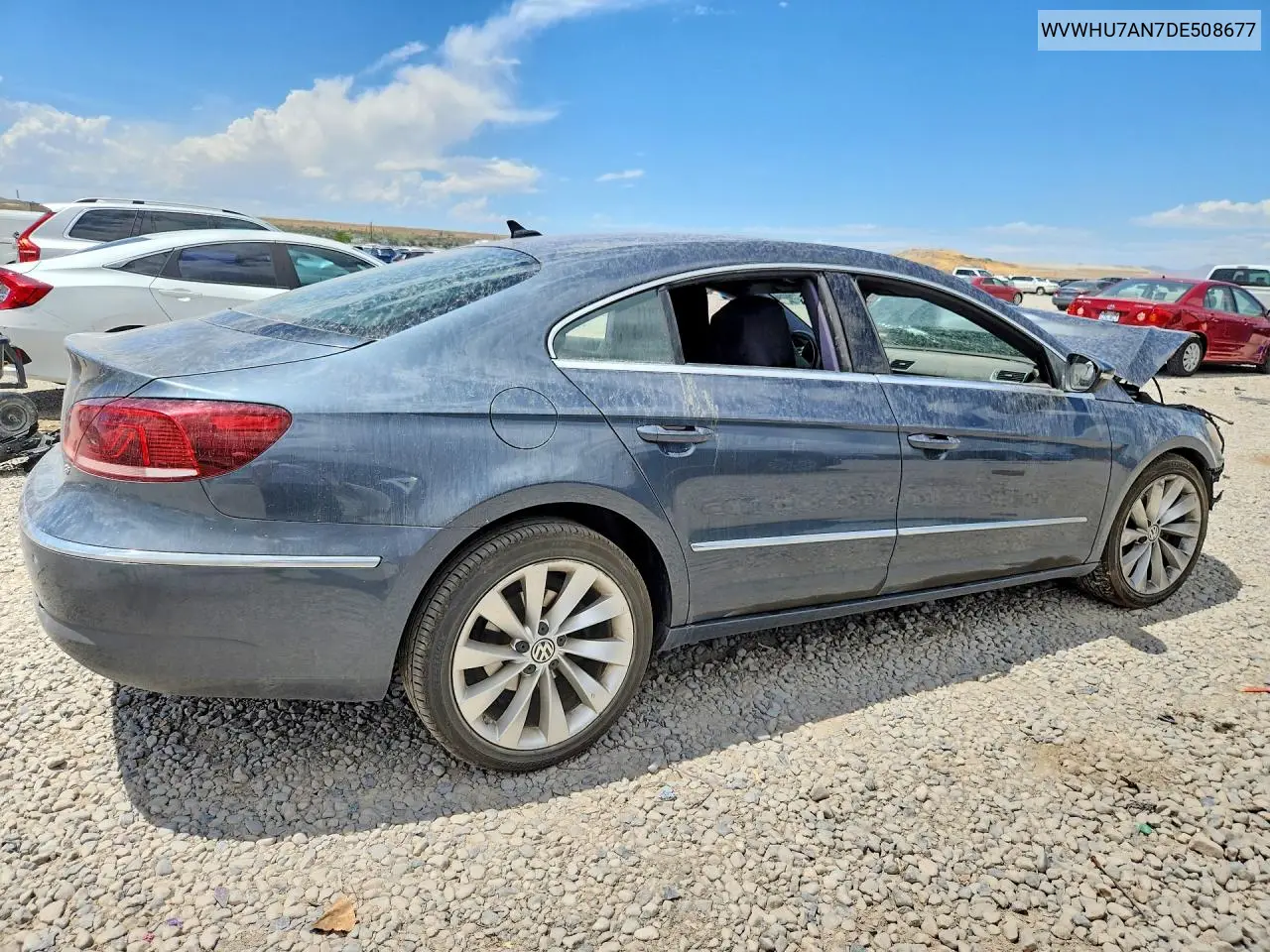 2013 Volkswagen Cc Luxury VIN: WVWHU7AN7DE508677 Lot: 59729756