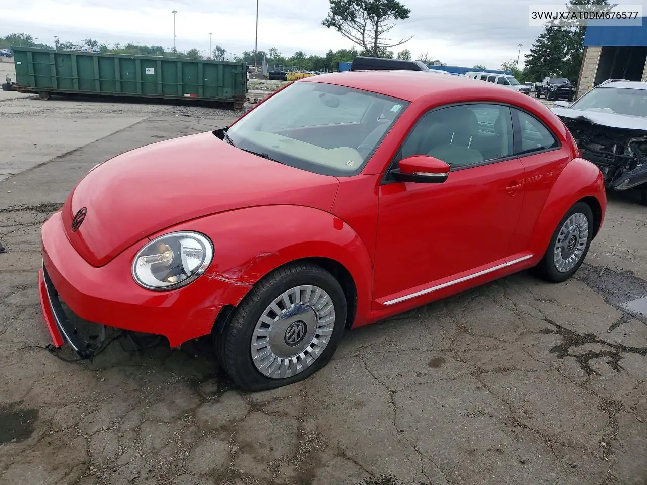 2013 Volkswagen Beetle VIN: 3VWJX7AT0DM676577 Lot: 59819196