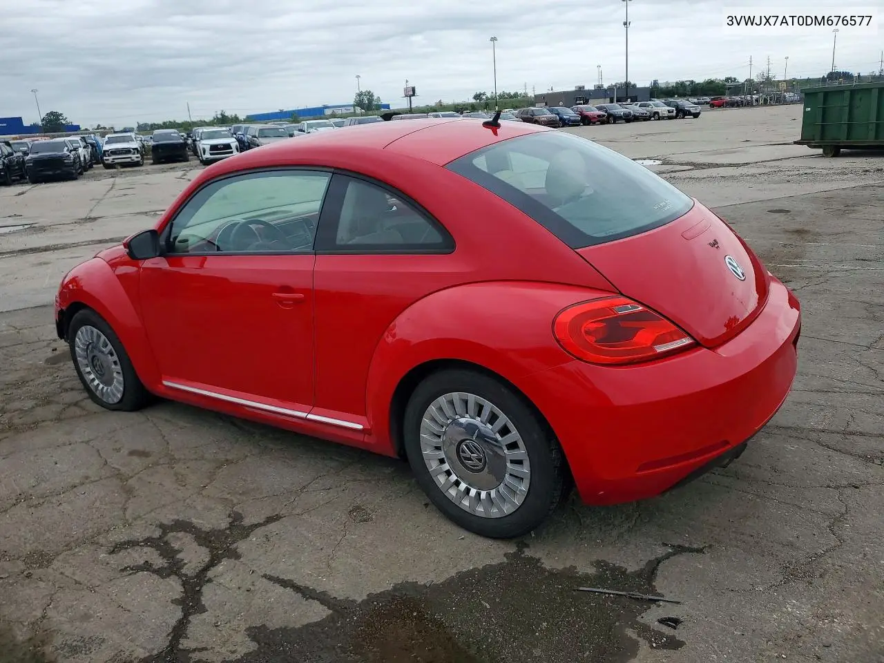 2013 Volkswagen Beetle VIN: 3VWJX7AT0DM676577 Lot: 59819196