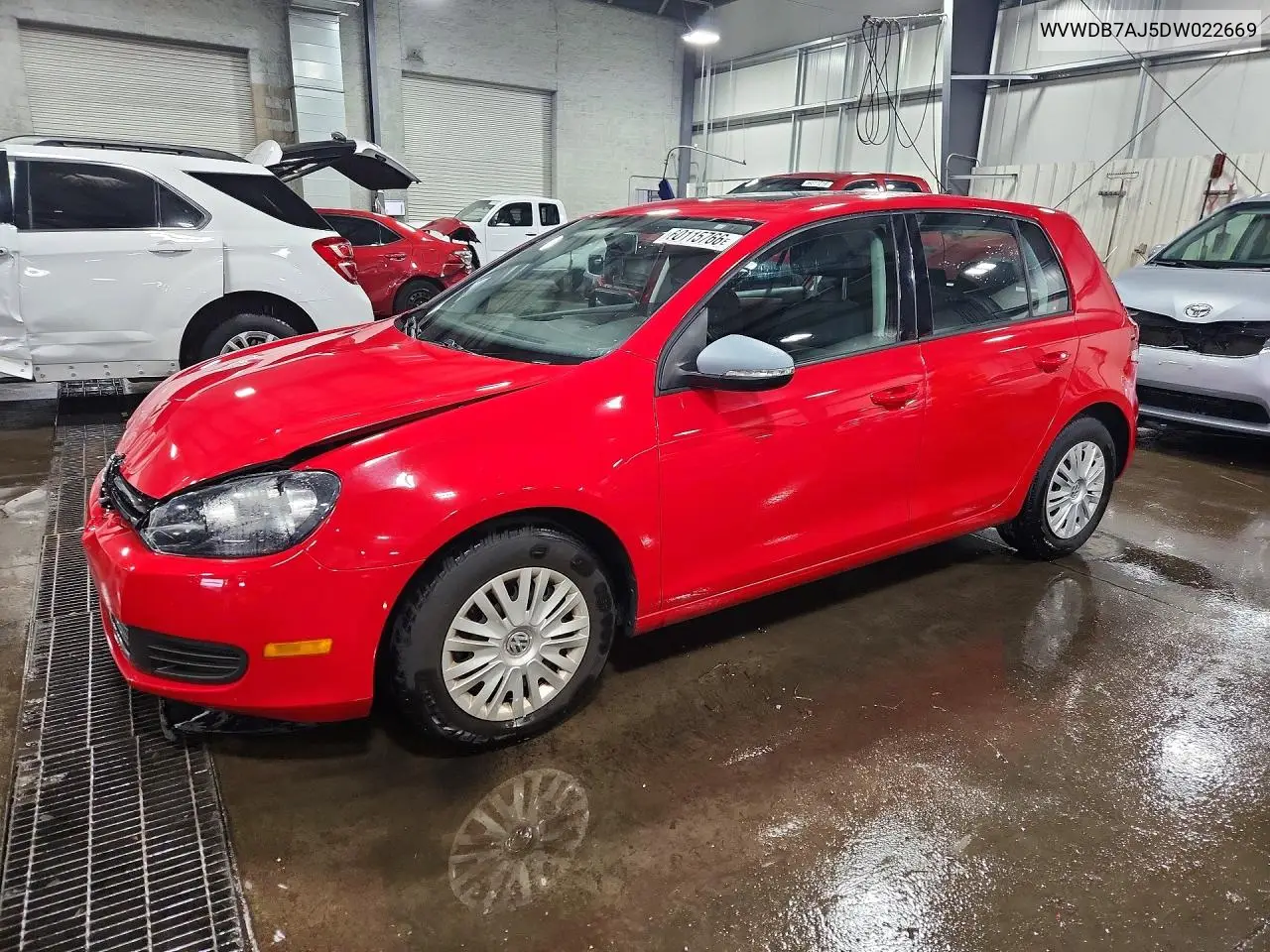 2013 Volkswagen Golf VIN: WVWDB7AJ5DW022669 Lot: 60115766