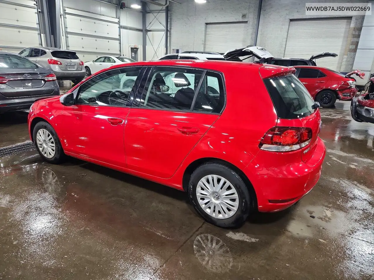 2013 Volkswagen Golf VIN: WVWDB7AJ5DW022669 Lot: 60115766