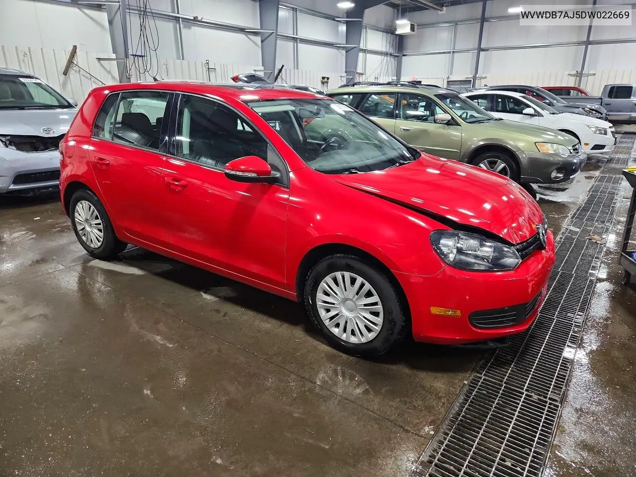 2013 Volkswagen Golf VIN: WVWDB7AJ5DW022669 Lot: 60115766