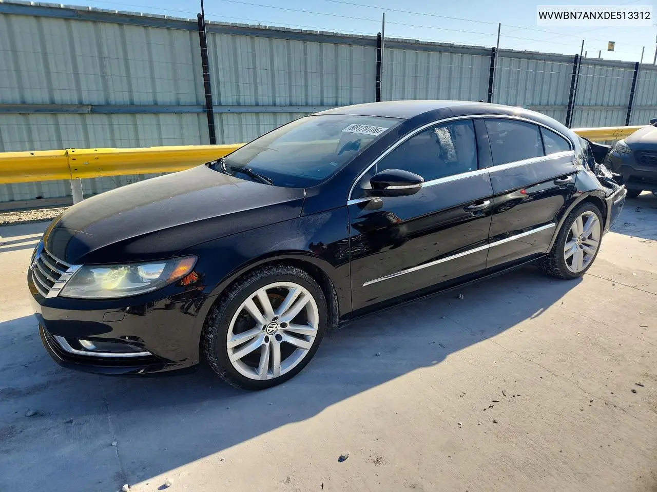 2013 Volkswagen Cc Sport VIN: WVWBN7ANXDE513312 Lot: 60179106